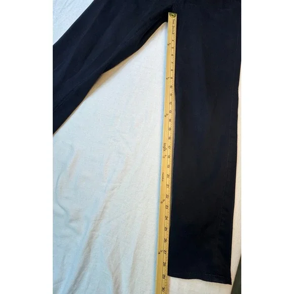 AG Adriano Goldschmied The Stilt Cigarette Leg Black Jeans 32R LSN1110-F-SBA - Picture 10 of 13